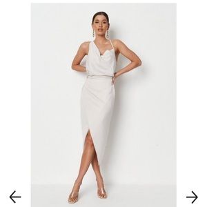 Beautiful Satin Midi Dress